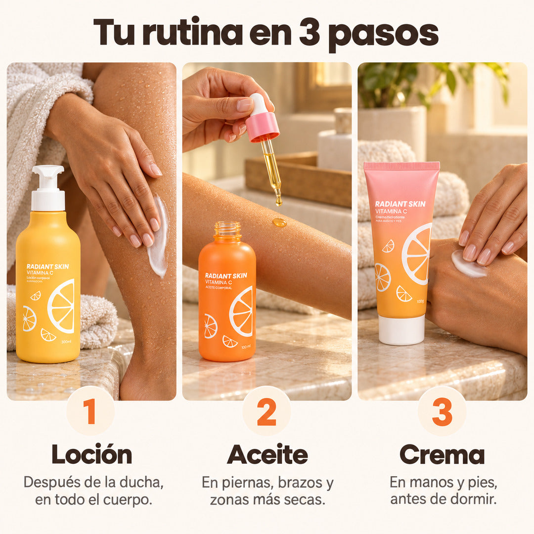 Tu rutina en 3 pasos