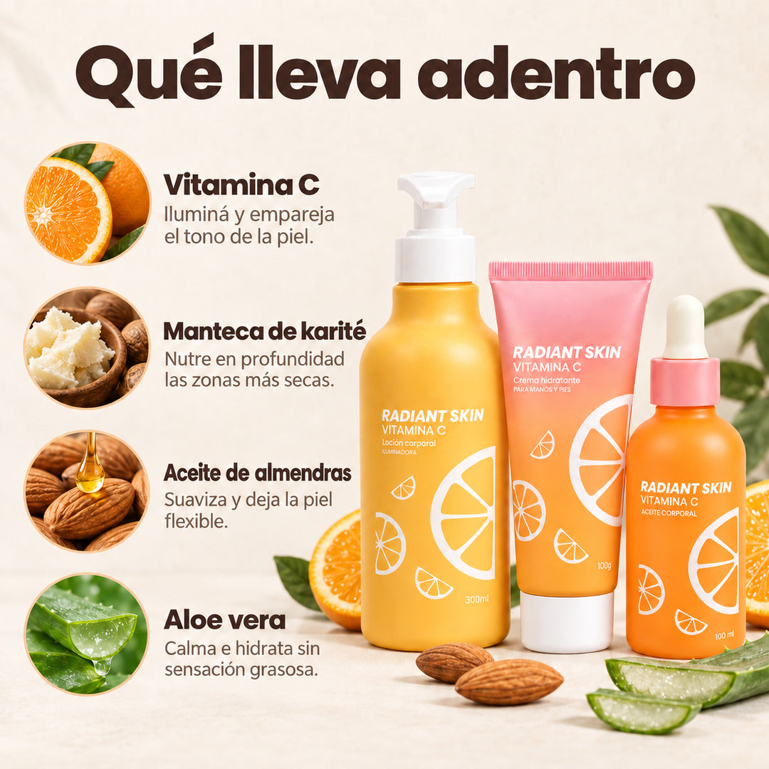 Combo Trío Glow Corporal